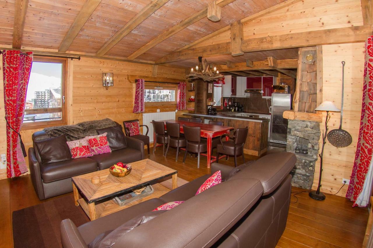شقة Tignes Duplex Luxe Parking 6-8 P المظهر الخارجي الصورة